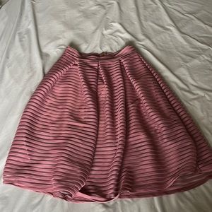 Detailed Skater Skirt